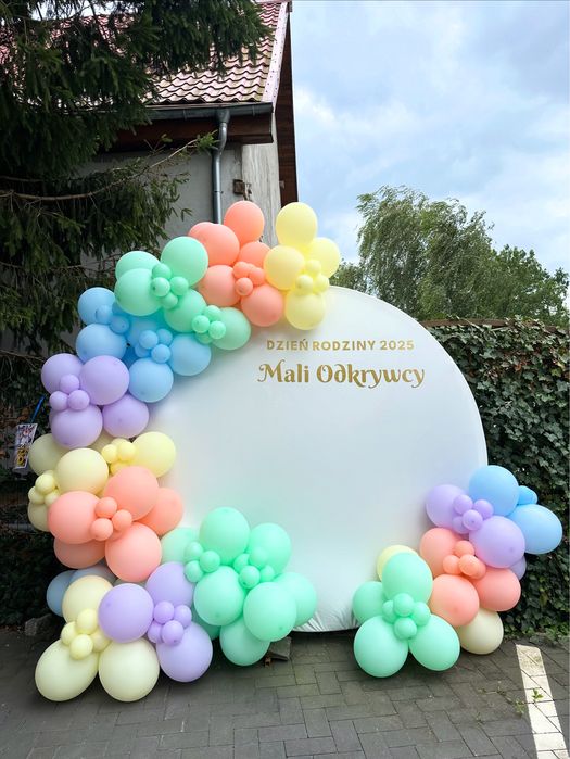 Dekoracje balonowe / ścianki balonowe / urodziny / chrzciny / komunia