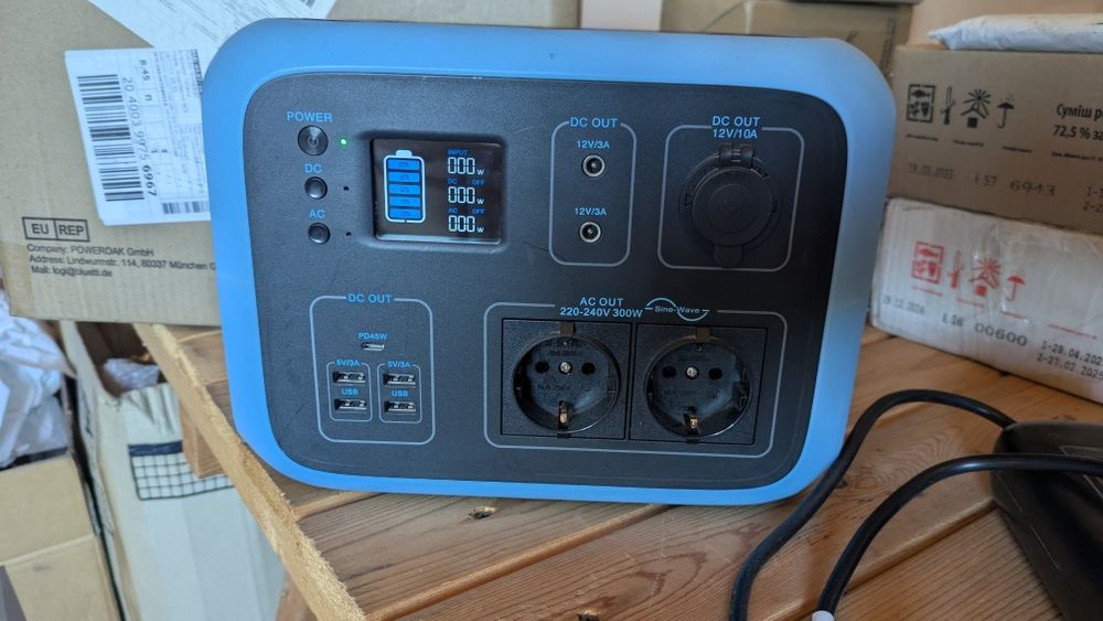 Зарядна станція Bluetti PowerOak AC50S 500Wh 300W
