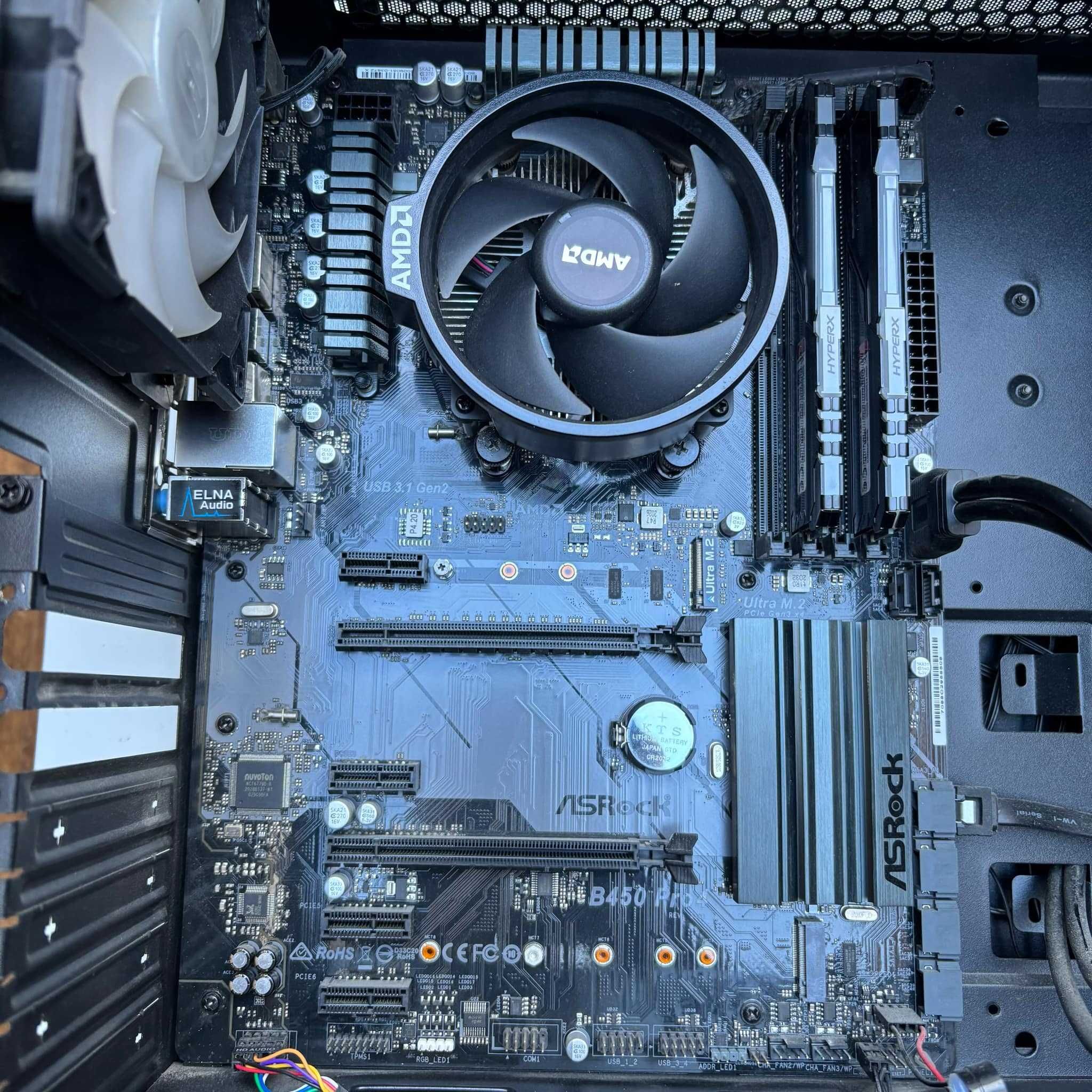 Sprzedam podzespoły komputera wraz z obudową (Ryzen 5, ASRock)