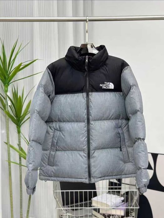 Puchówka The North Face w szaro-czarnej wersj/XL