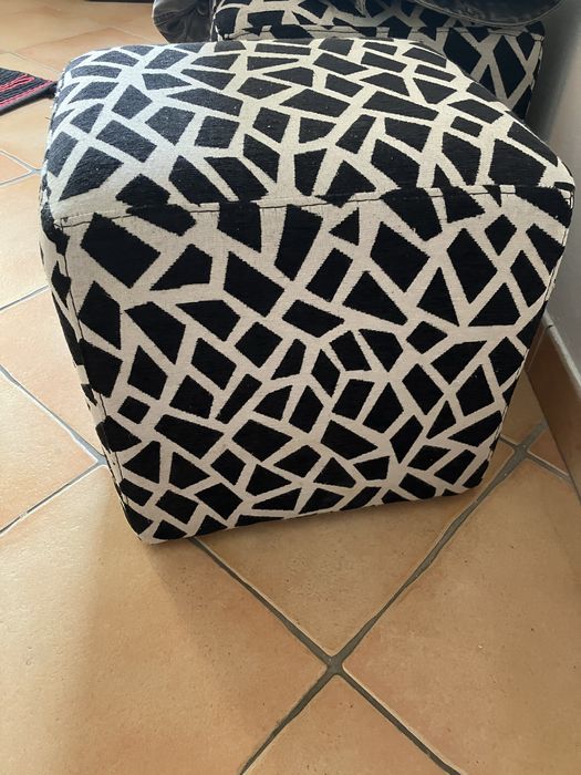Puff tons de zebra