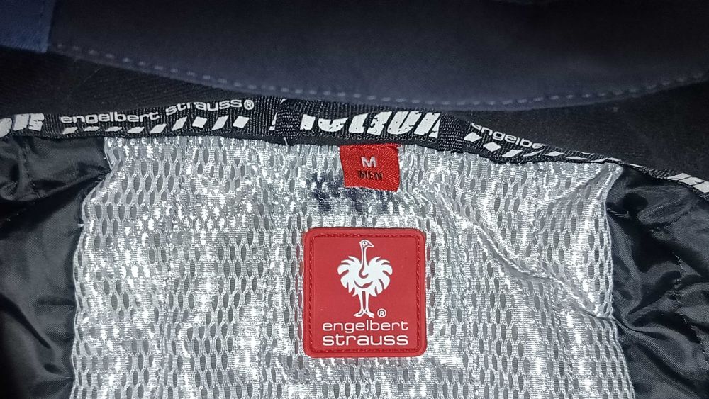 Męska zimowa kurtka softshell ENGELBERT STRAUSS MOTION r.M st.idealny