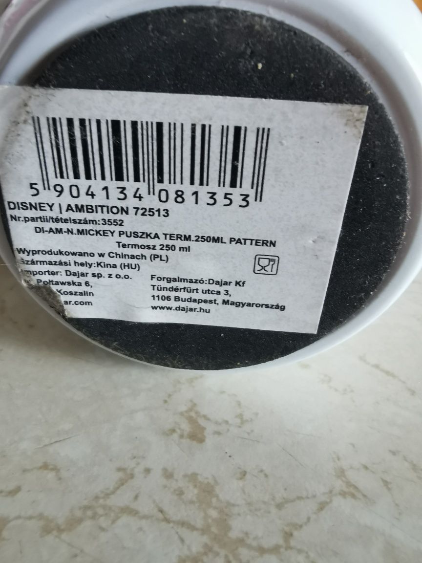 Disney Micky puszka 250 ml i 350 ml kubek Americono  Angel medi