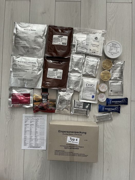 Сухпай НАТО typ 4 typ 6