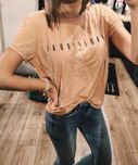 T-shirt koszulka morelowa Primark S Individual basic oldschool bluzka