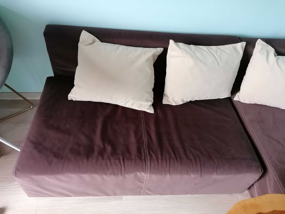 Narożnik rozkładany z szuflada