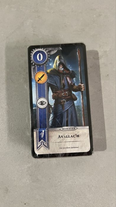Karty Gwint – komplet 3 talii + Avallac’h – nowe w folii (Wiedźmin 3)