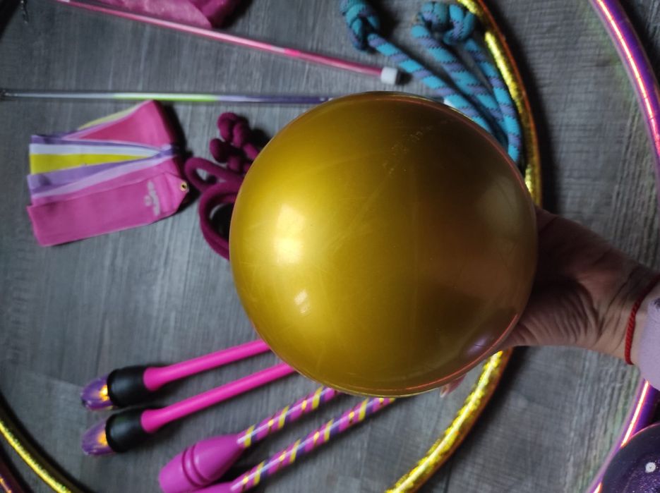 М'яч Pastorelli 17 см золото