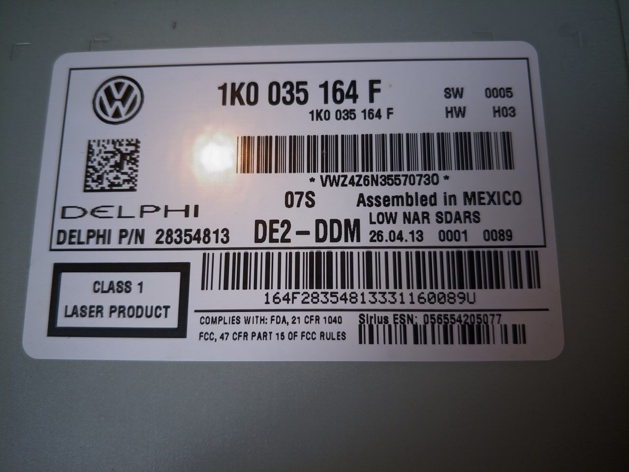 Магнитола RCD 310 Volkswagen  golf passat jetta polo t5