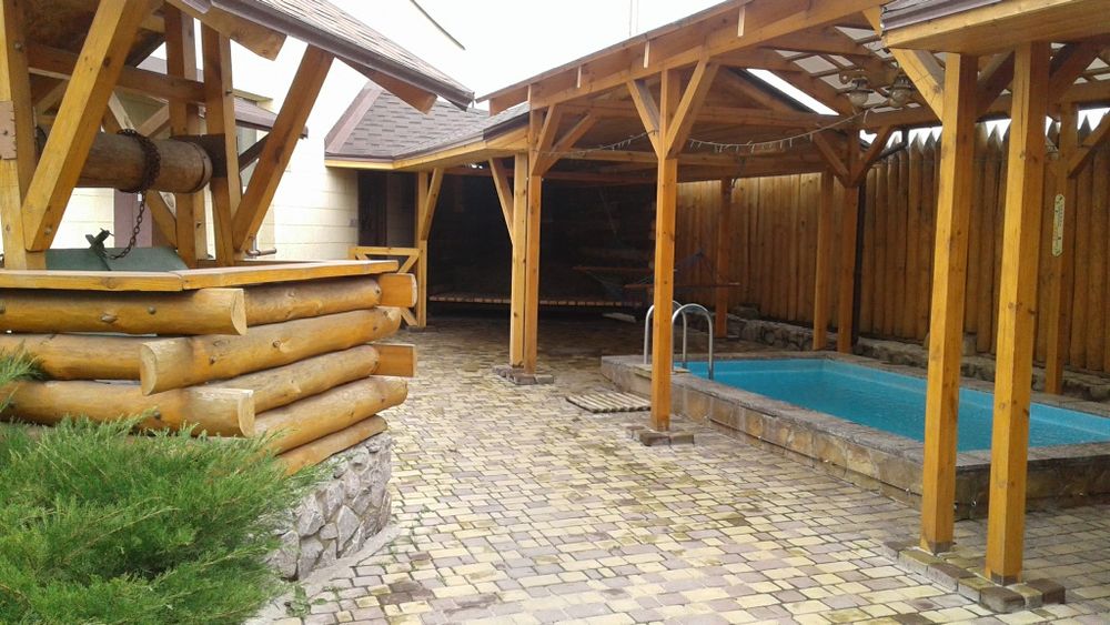 Баня. Лазня на дровах.