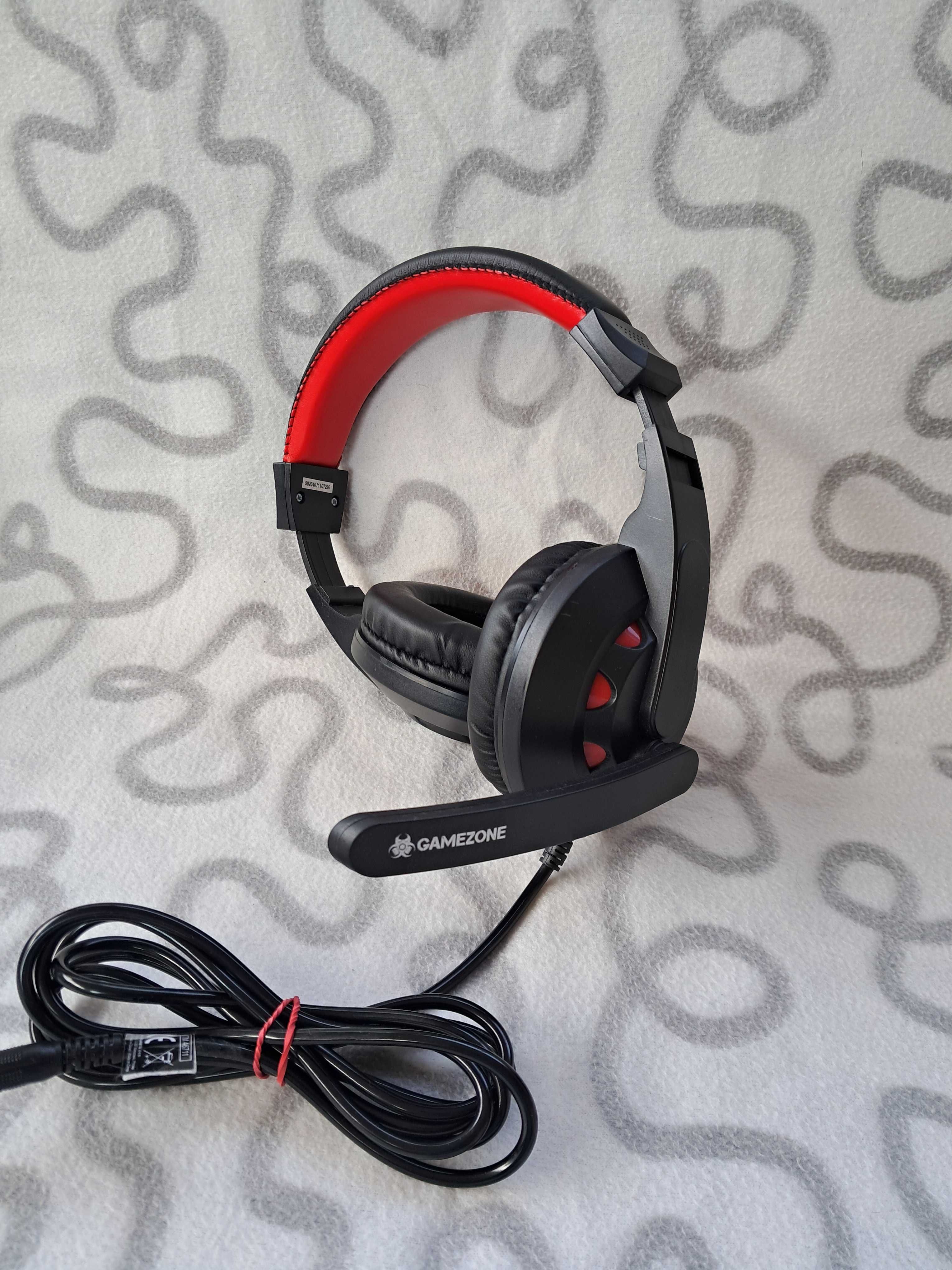***słuchawki nauszne + mikrofon***GameZone tracer explode V3***
