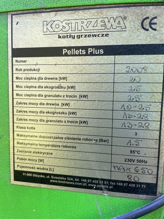Piec na pellet i drzewo