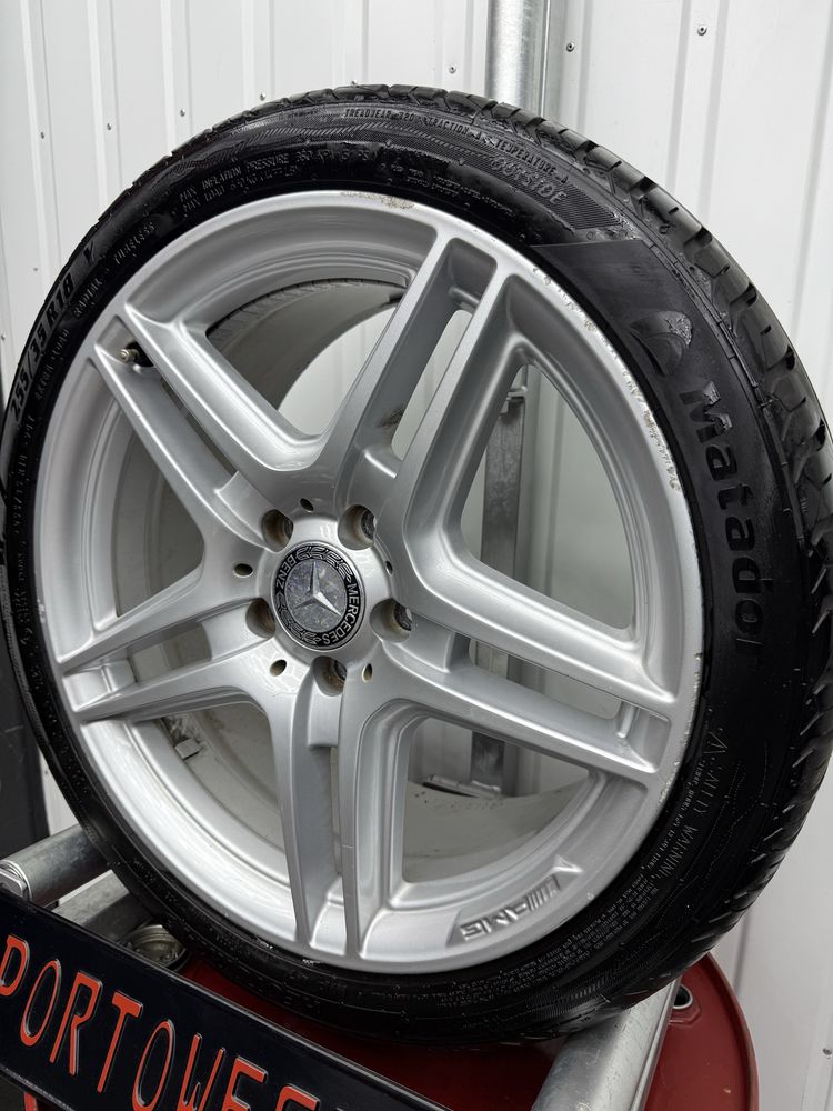 Alufelgi KOMPLET 18 cali 5x112 Mercedes AMG C klasa A klasa W204 W205