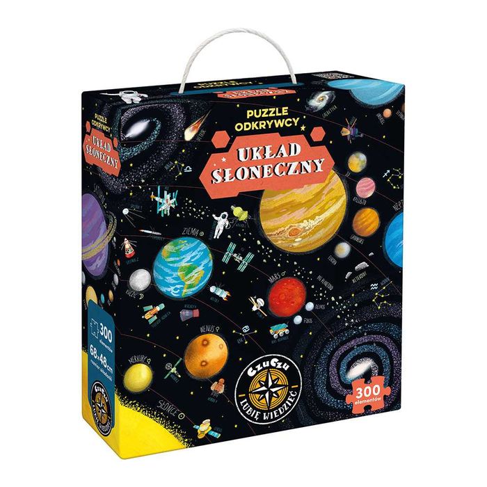 CZUCZU CZU CZU PUZZLE Odkrywcy Układ słoneczny 300 elementów
