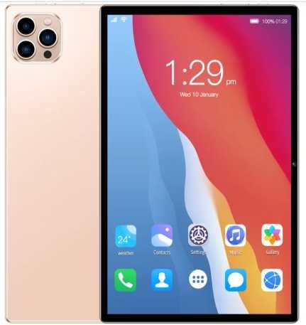 Tablet WUXIAN + Teclado Bluetooth + Capa Couro (10.1-64GB 4G RAM)