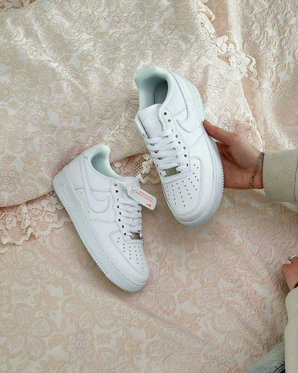 Nike Air Force 1 Білі форси 36-44 унісекс Наложка