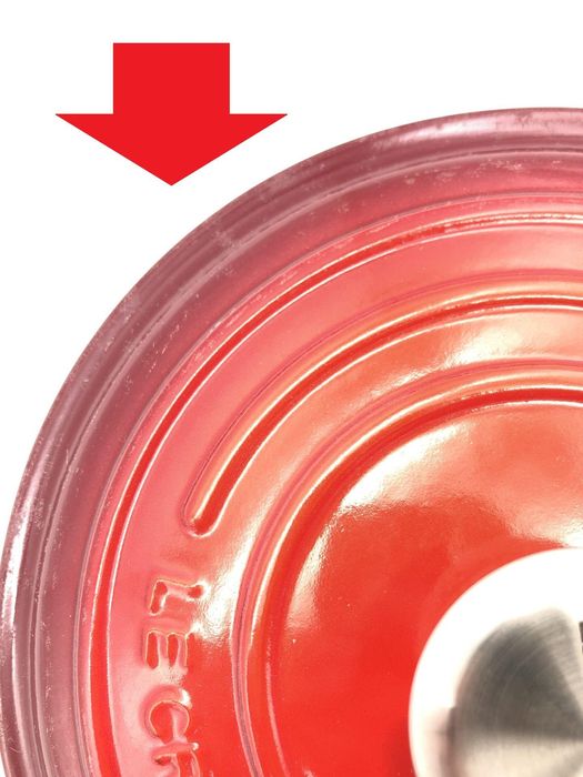Le Creuset Pokrywka 20 cm Czerwona