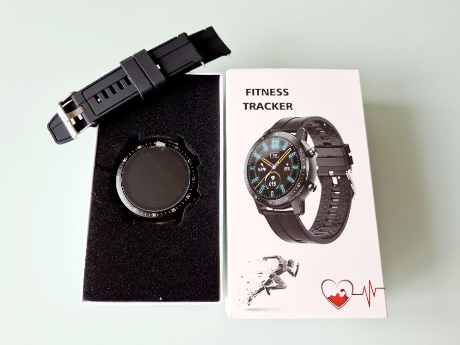 Smartwatch Zegarek Opaska Oled Pomiar Snu, Tętna,Bateria do 10dni IP68
