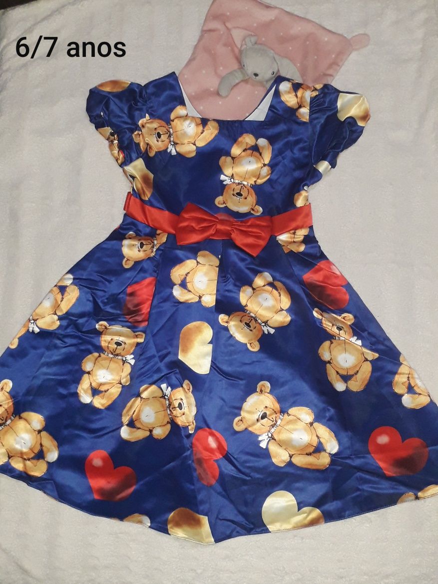 Vestido lindo 130cm