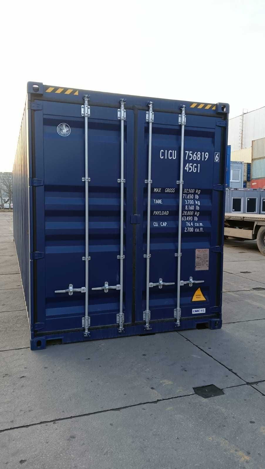 Kontener morski 40 HC OneWay, nowy, 12 metrowy / sprzedam / PZ