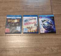 Hollywood Adventures / Battledogs / Generation Earth / 3x film Blu-ray