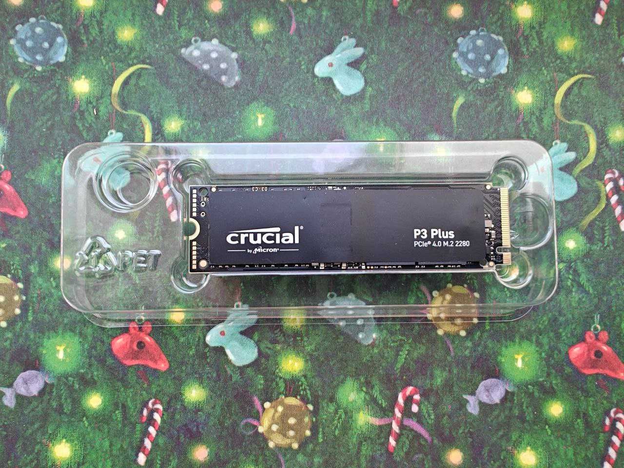 SSD M.2 2280 NVMe Crucial P3 Plus 2 Tb PCIe 4.0x4 5000/4200Mb/s