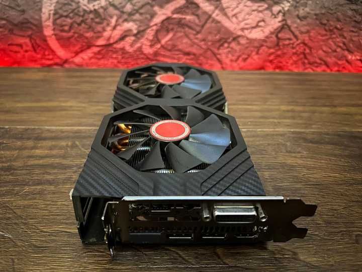 Видеокарта XFX Radeon RX 580 Gts Black Edition OS+ 8Gb