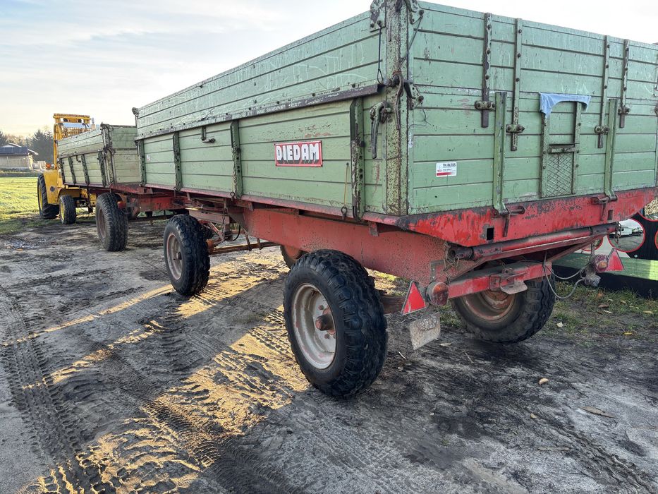 Przyczepa wywrotka Niemiecka DIEDAM, Krone.Reisch.Maack.Fristein.Tebbe