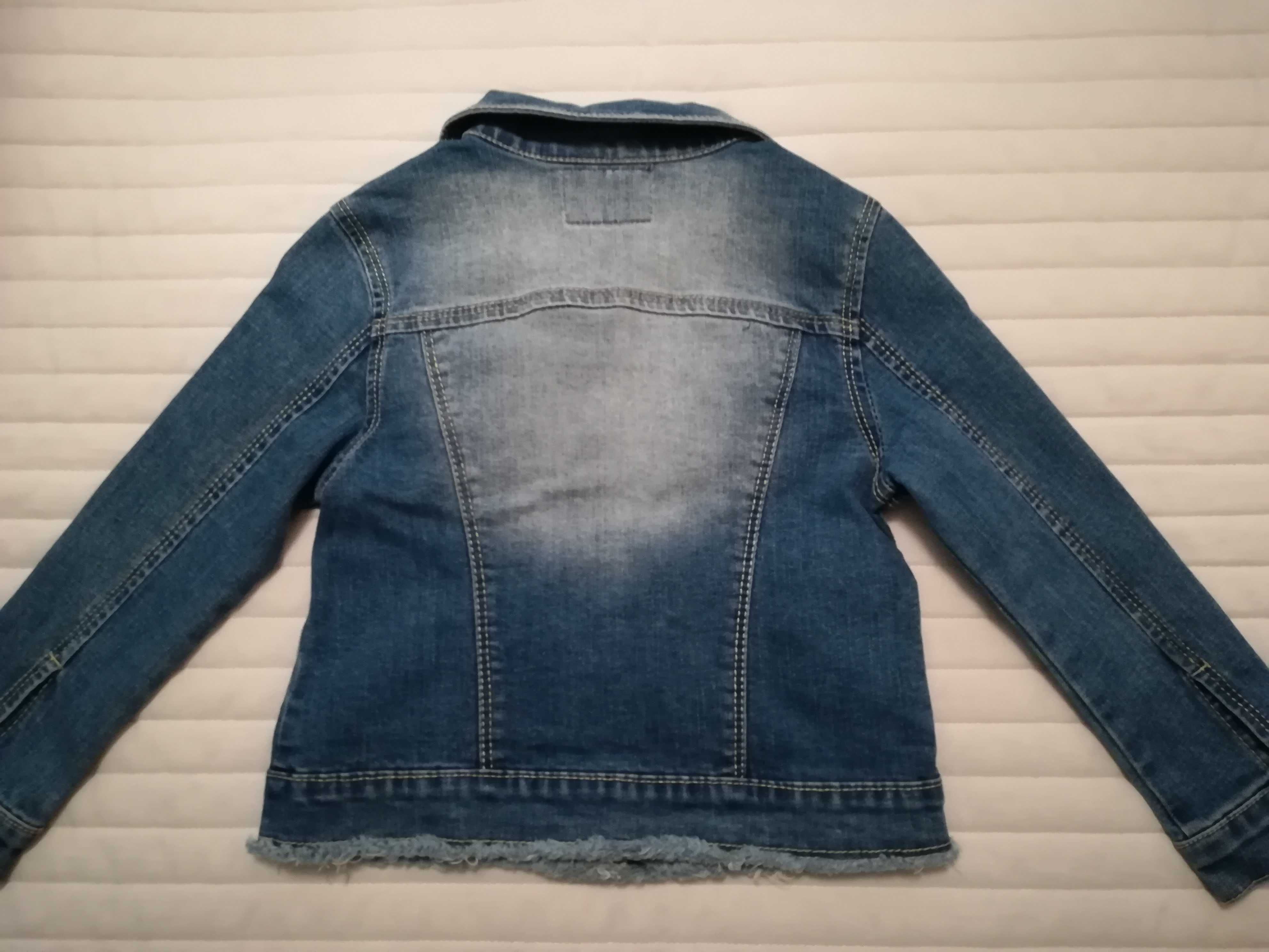 Bluza jeans dla dziewczynki, roz. 98/104