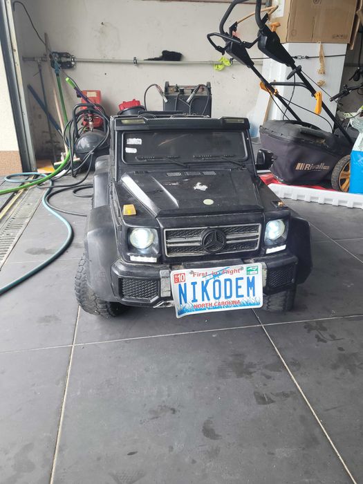 Samochód elektryczny mercedes g63 6x6 dla dzieci