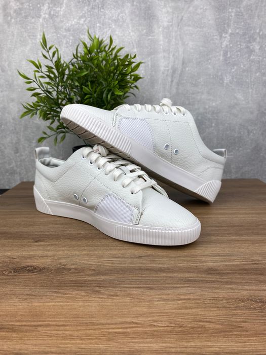 Białe sneakersy Hugo Zero r. 42 – skórzane buty premium