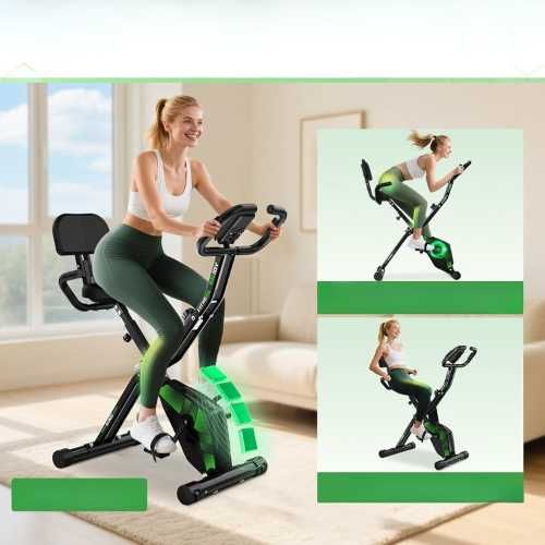 Rower Stacjonarny Magnetyczny Rowerek Treningowy SLUNSE do ćwiczeń