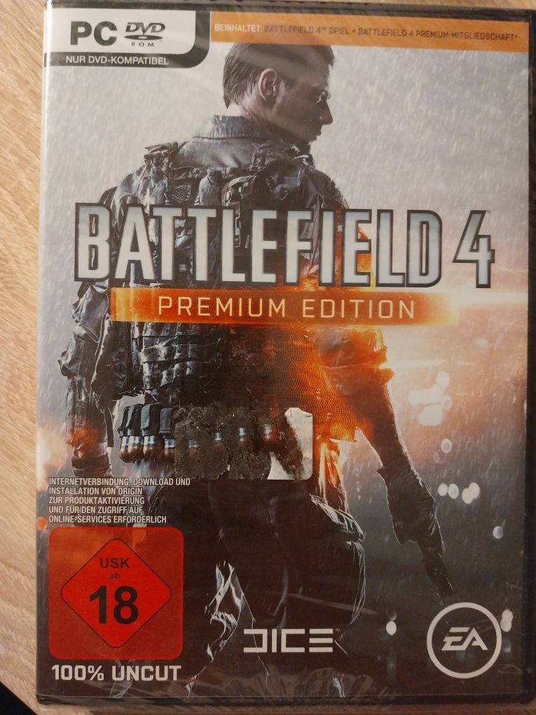 Sprzedam Battlefield 4 Premium Edition PC nowy Folia