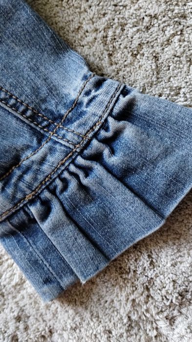 Kurtka katana KappAhl M 38 z koronką jeansowa