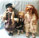 Bonecas Antigas em Porcelana venda individual
