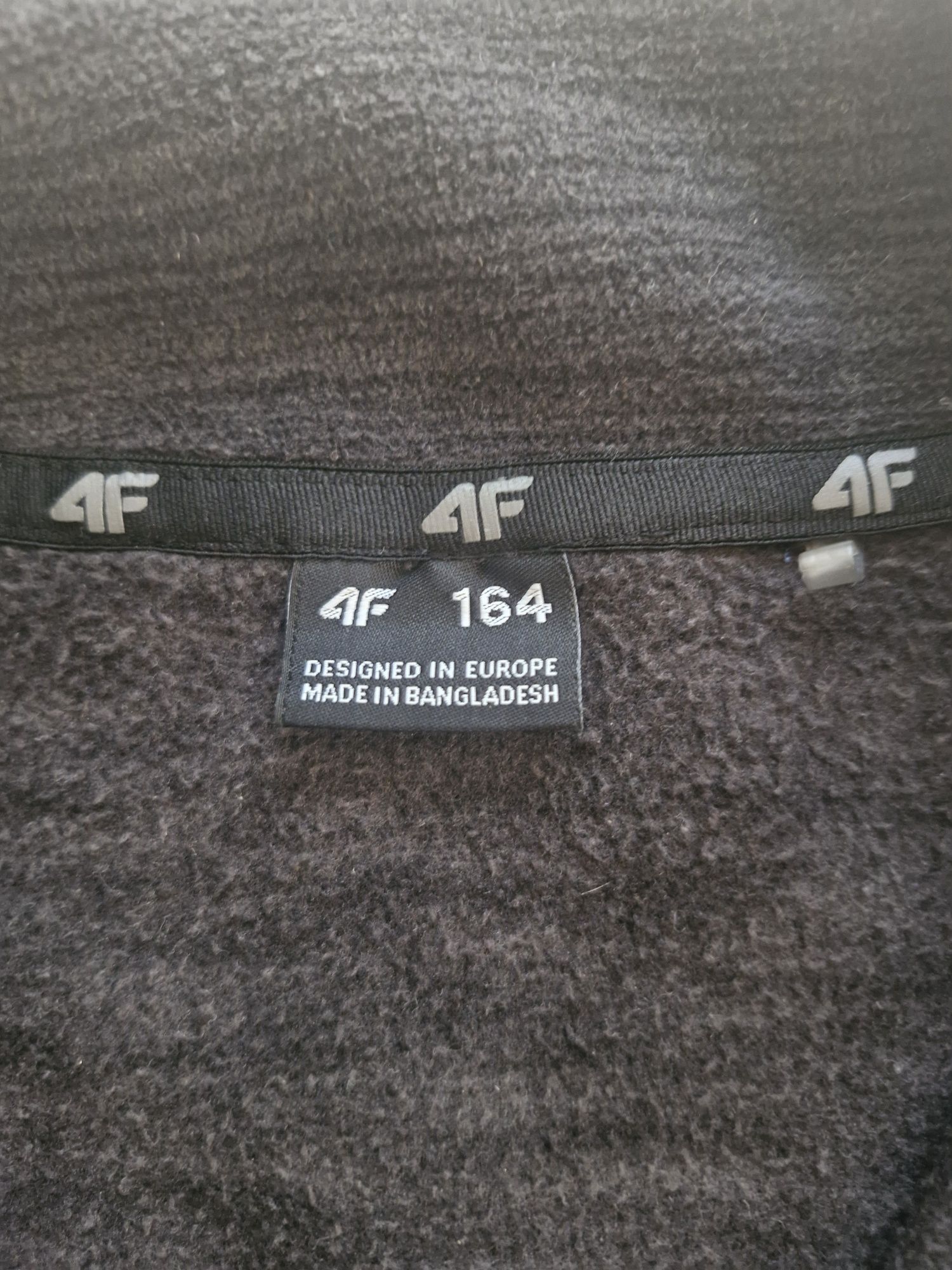 Bluza 4F polarowa na suwak 164cm