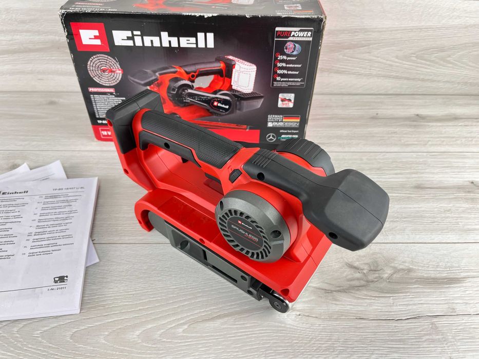 Шліфмашина стрічкова акумуляторна Einhell TP-BS 18/457 Li 18В тушка бу