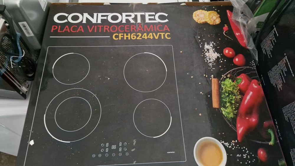 Placa vitroceramica confortec