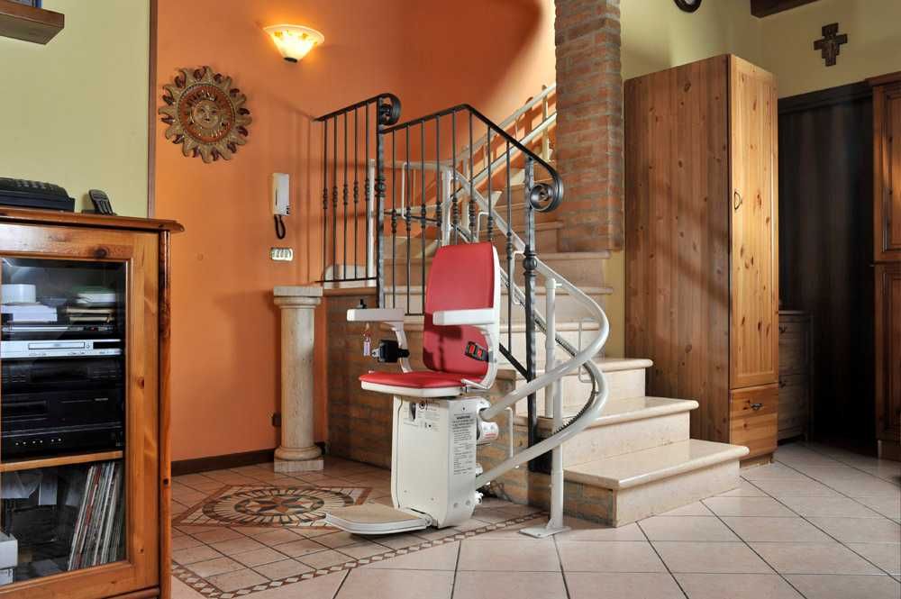 Cadeira Elevador de Escada Platinum Curve