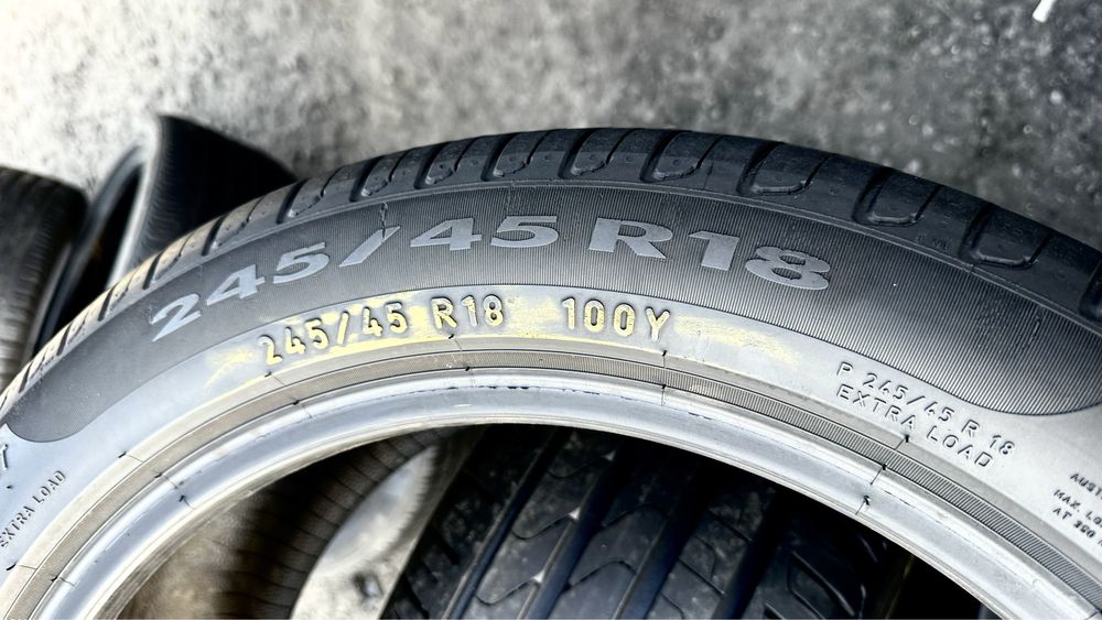 245/45/18 Pirelli Cinturato P7 RSC | 90%остаток | летние шины | 2022г