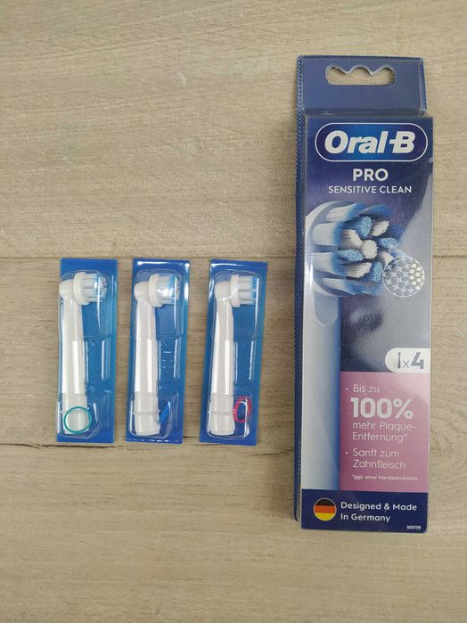 Oral-B końcówki Pro Sensitive Clean 3 szt. do szczoteczki elektrycznej