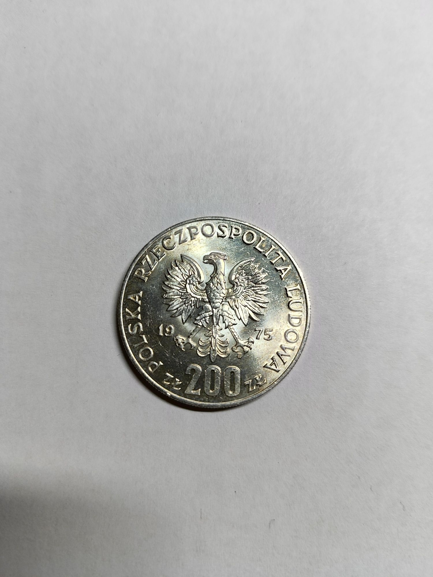 XXX rocznica zwycięstwa nad Faszyzmem 1975 srebrna moneta 200 zł