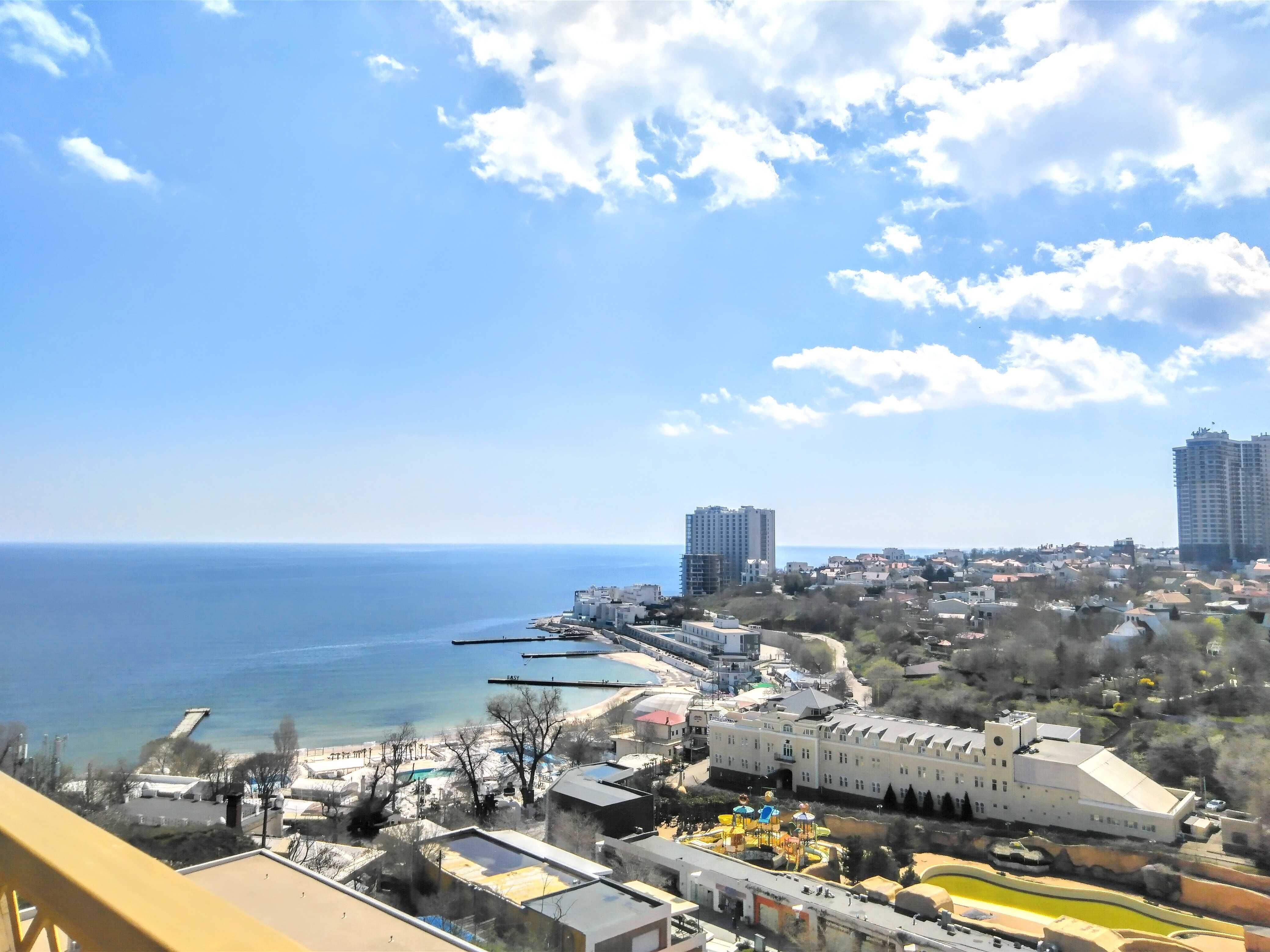 ЖК"Аркадийский дворец"- видовая квартира  с террасой, панорамой моря