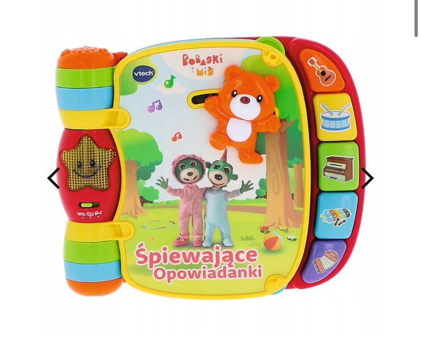 Śpiewające Opowiadanki - Bobaski i Miś VTECH 6-18msc