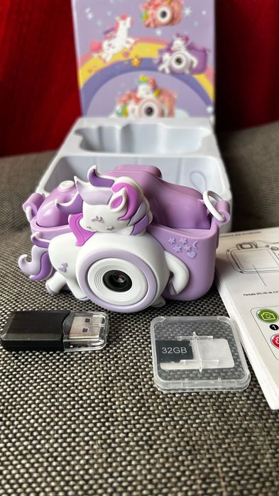 дитяча цифрова камера З картою памʼяті-32 Гб