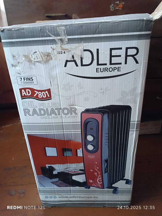 Масляный обогреватель Adler AD 7801