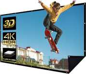 Ekran 4k 80" 16:9 Szary/ALR czarny tył ekran filmowy kino domowe. Nowy
