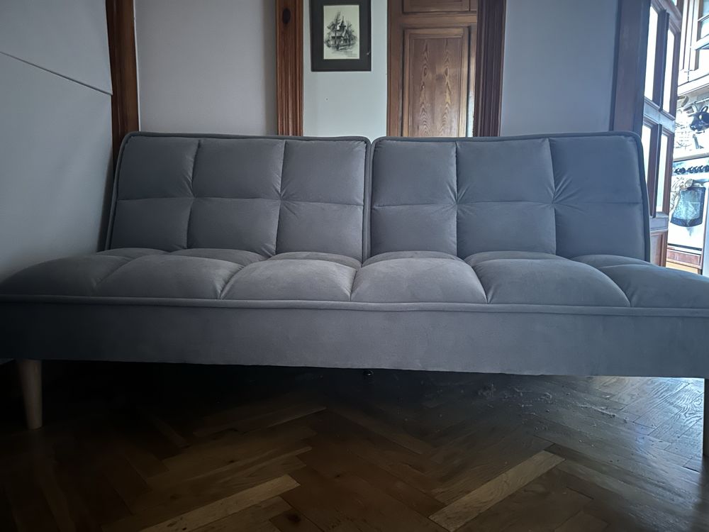 NOWA Sofa rozkladana welurowa GWARANCJA