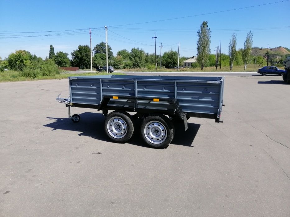 Двохосний Причіп для Легкового Авто. КременьКРД. Прицеп для авто