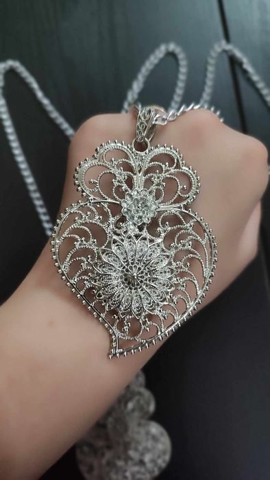 Colar Coração de Viana - Novo